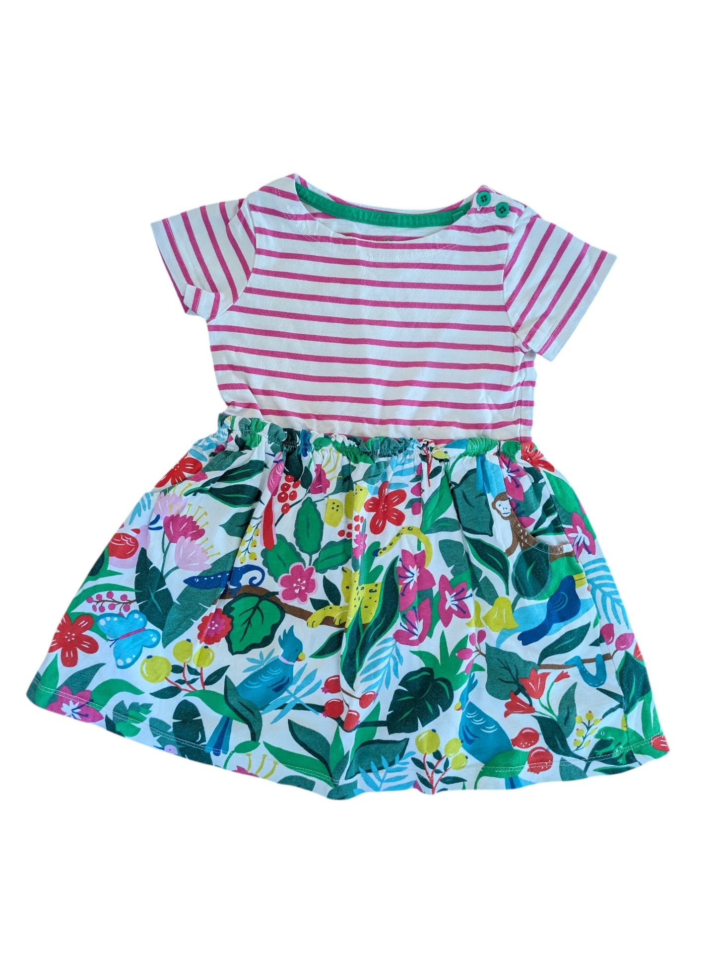 #52 Mini Boden 4T Girl's Jungle dress