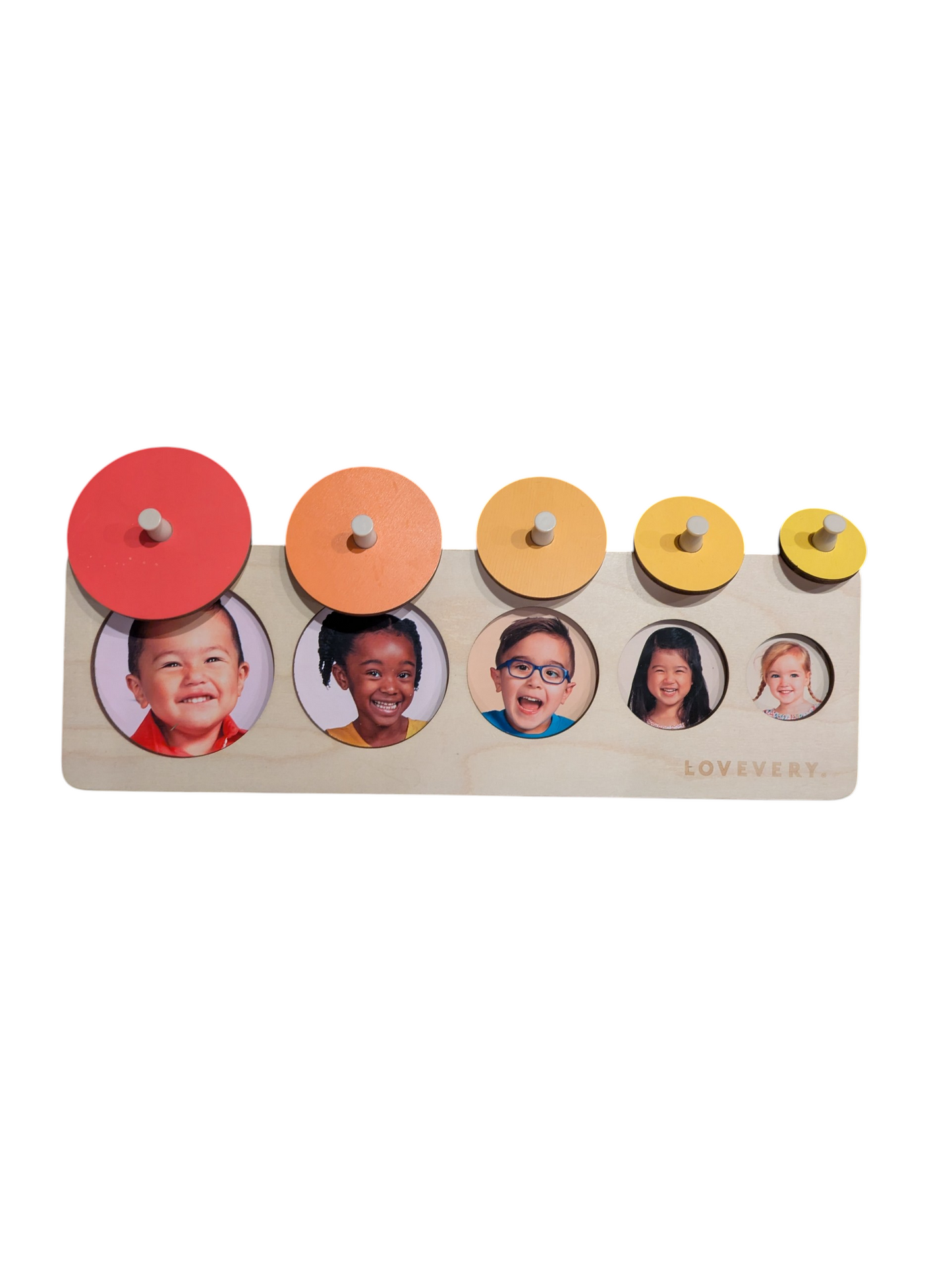 #52 Lovevery Montessori Circle Puzzle