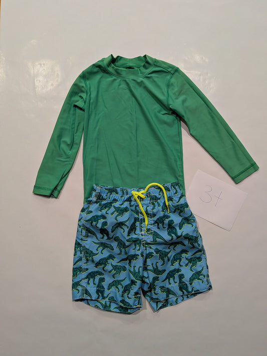 109 boys 3t trex swim set- gap and primary