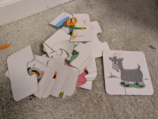 Seller 125 - Simple Farm Puzzle SO CUTE! REDUCED