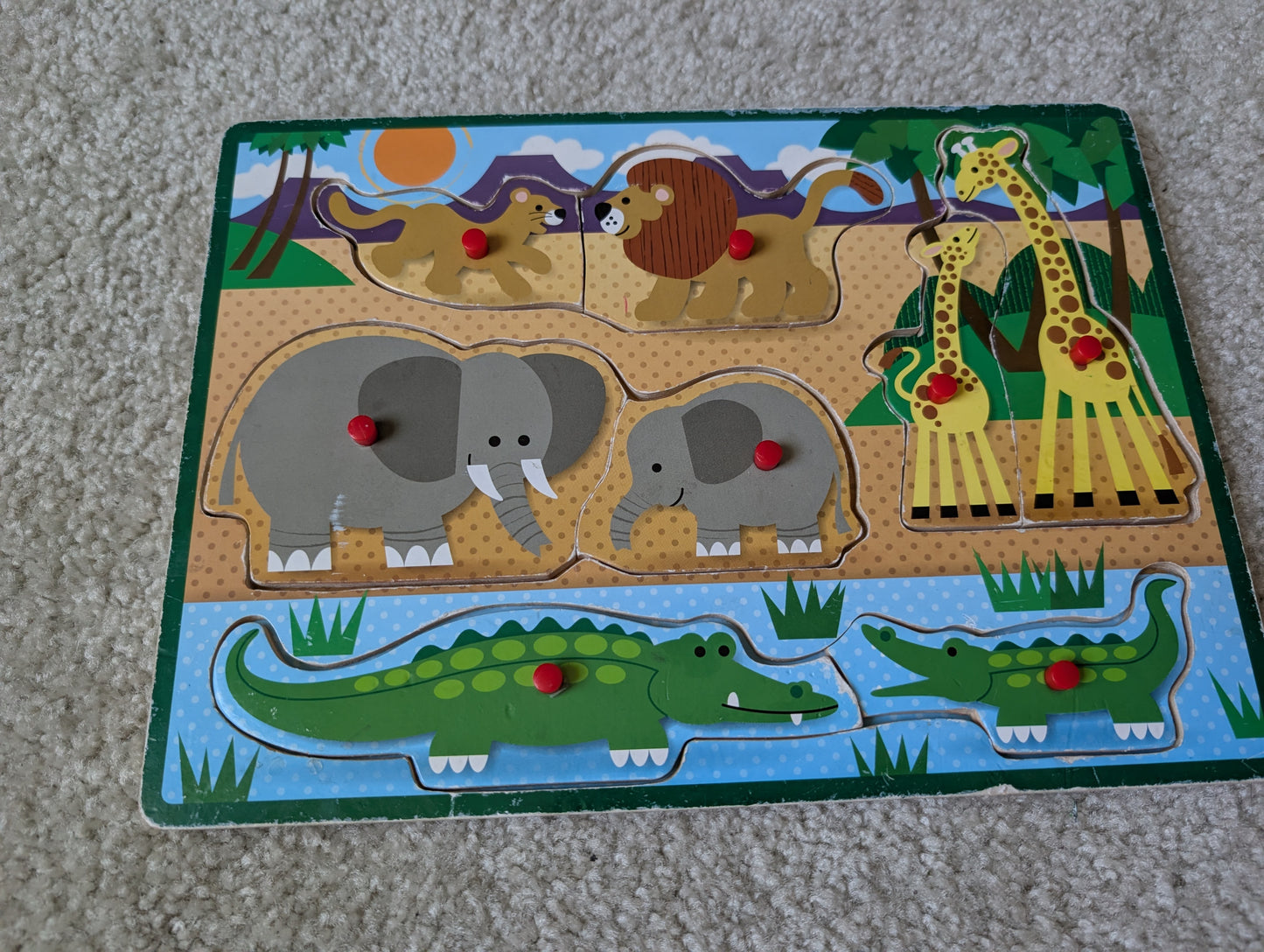 Seller 125 - Mommy and Baby Animal Puzzle