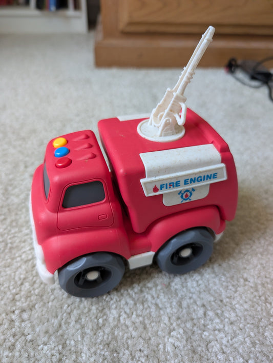 Seller 125 - Fire Truck made of wheat straw material REDUCED