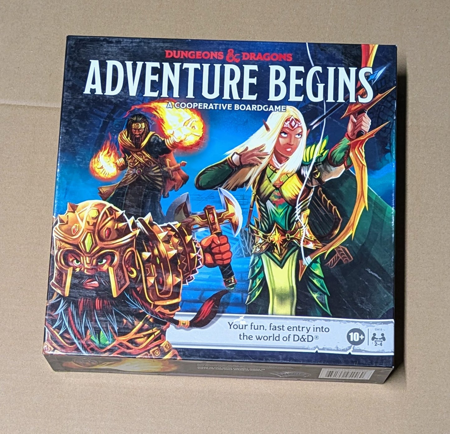 Seller #111, Dungeons & Dragons Adventure Begins Game, Ages 10+