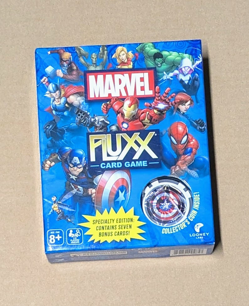 Seller #111, Marvel Fluxx, Ages 8+