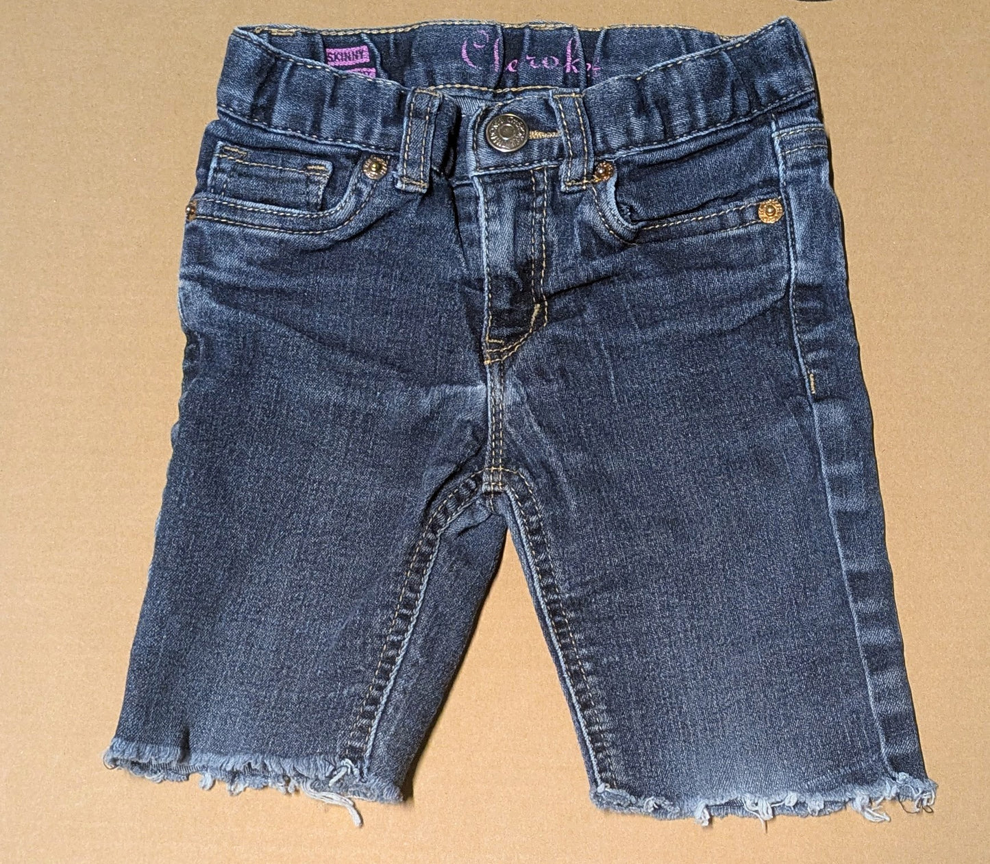Seller #111, Jean Shorts, Cherokee Brand, Girls, Size 4T