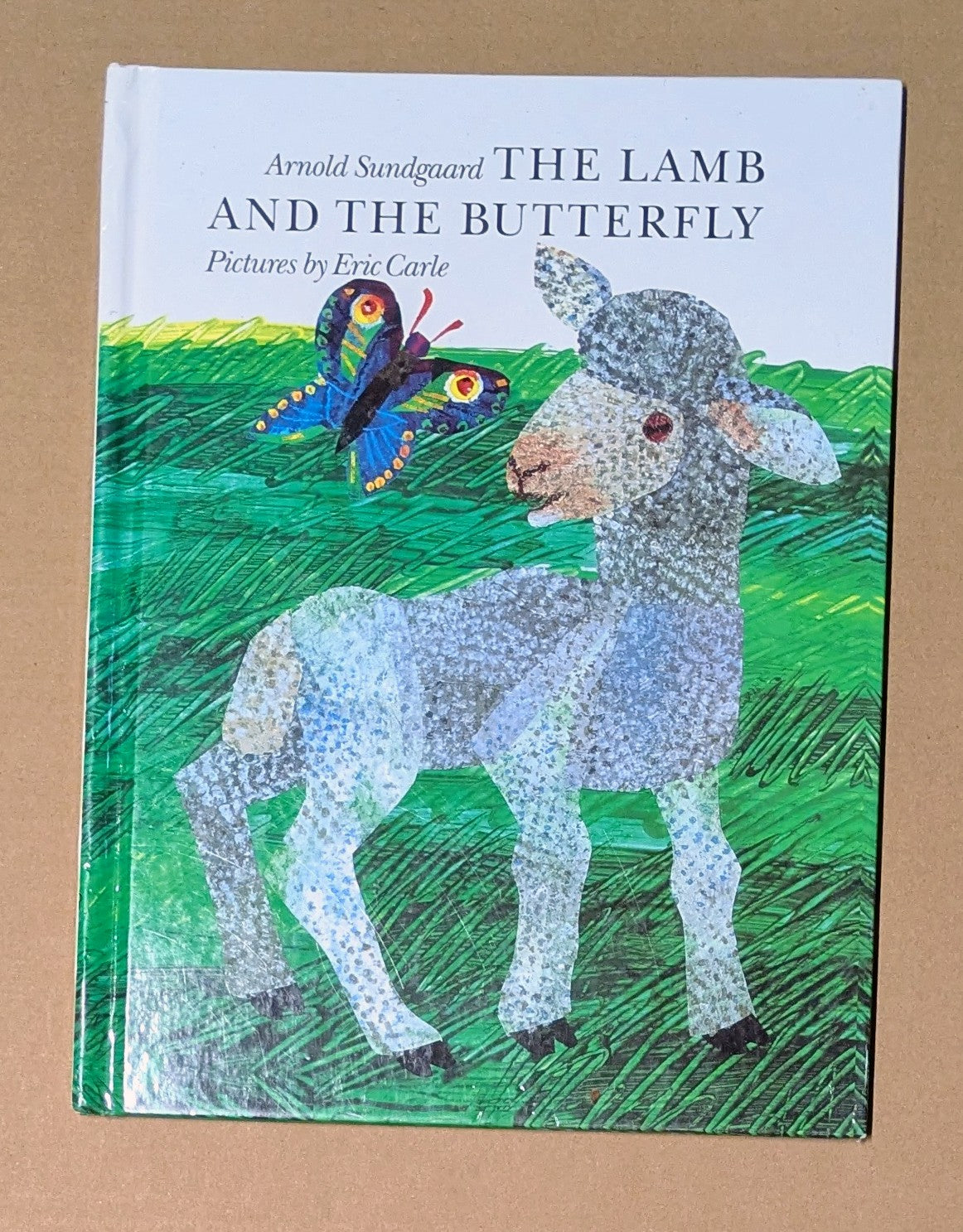Seller #111, The Lamb and the  Butterfly, Hardcover Book, illustrated by Eric Carle