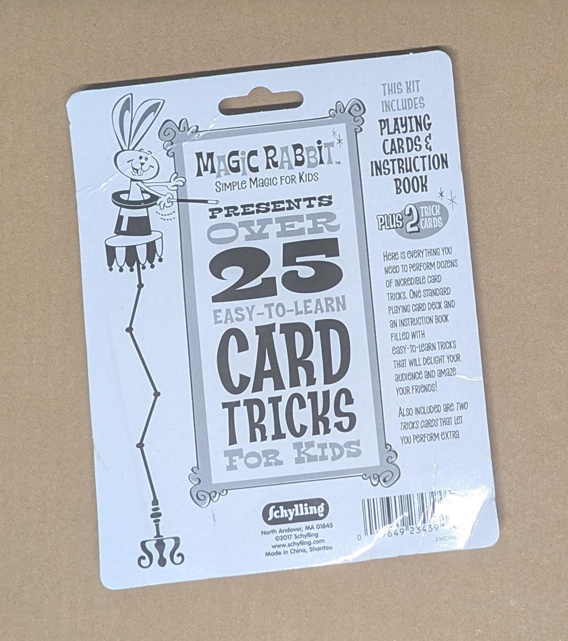 Seller #111, Card Tricks for Kids, New in Box