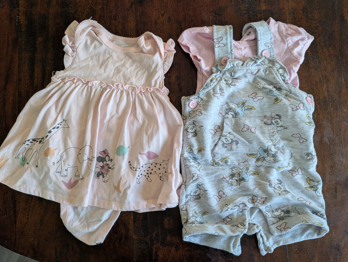 Seller 123 - Minnie Mouse Bundle Girl 6-9mo
