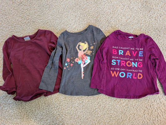 Seller 123 - Girl 2T Long Sleeve Bundle