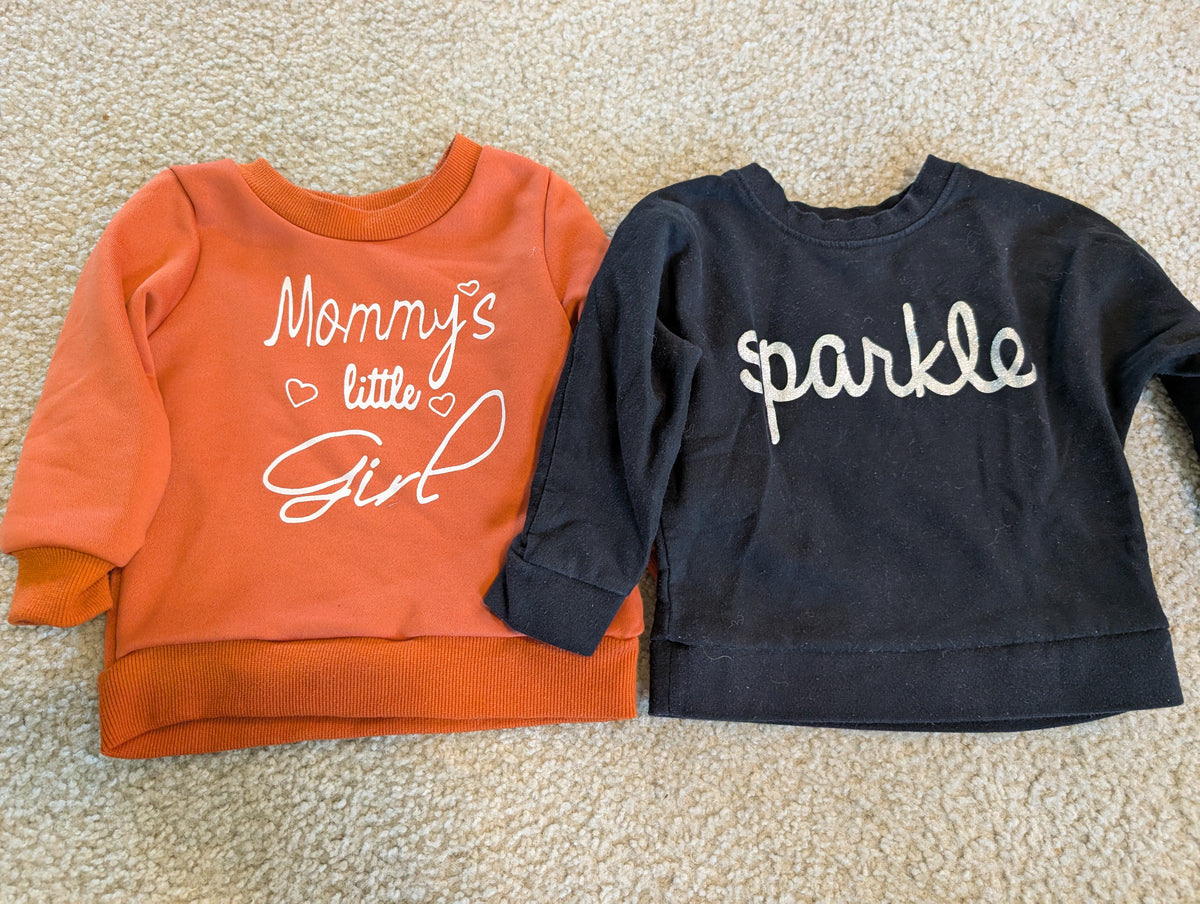 Seller 123- Girl 24 mo Sweatshirt Bundle