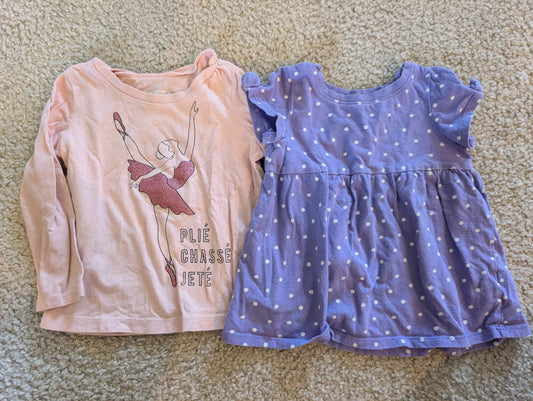 Seller 123 - Girl 18mo Shirt Bundle Play Condition