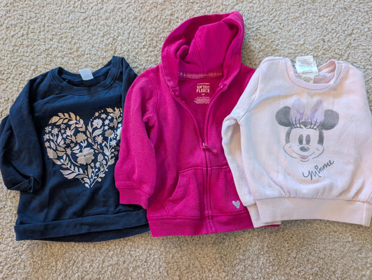 Seller 123 - Girl 18mo Sweatshirt Bundle