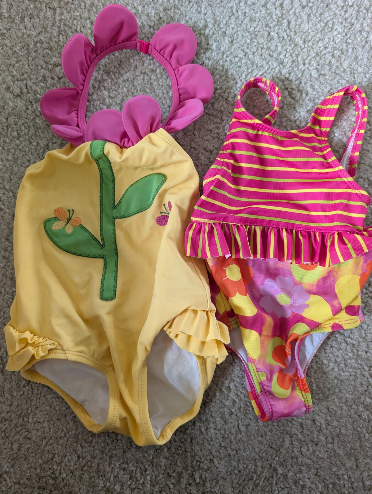 Seller 123 - Girls 12 mo swimsuit bundle