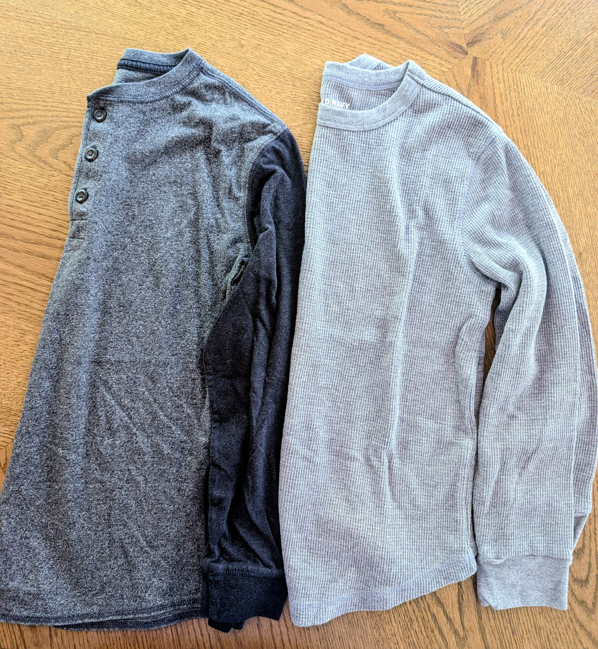 #67 Old Navy Long-Sleeve Shirt Bundle Boys Medium
