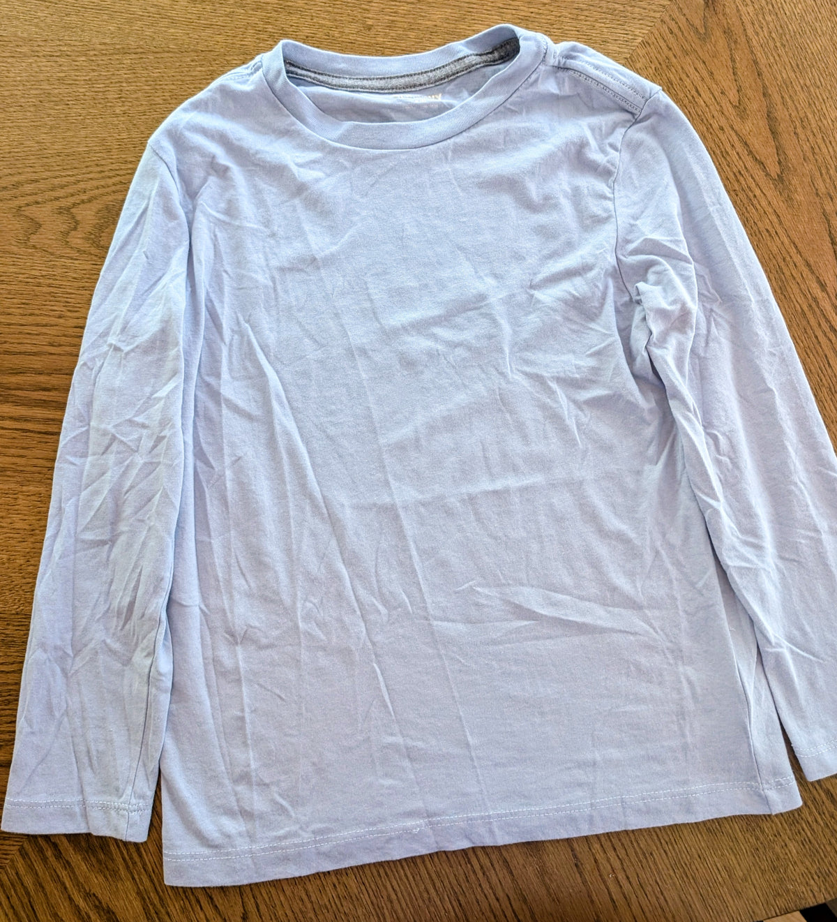 #67 Boys Medium Old Navy Long-Sleeve Shirt Bundle: Navy and Grey