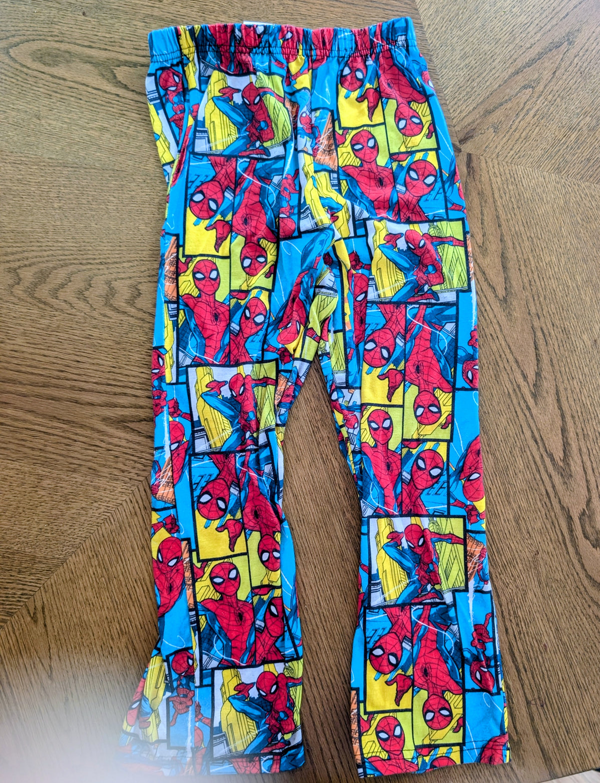 #67 Spiderman Pajama Pants Size Youth 8