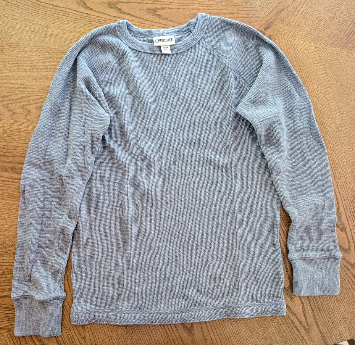 #67 Grey Waffle Sweatshirt Bundle Youth Medium