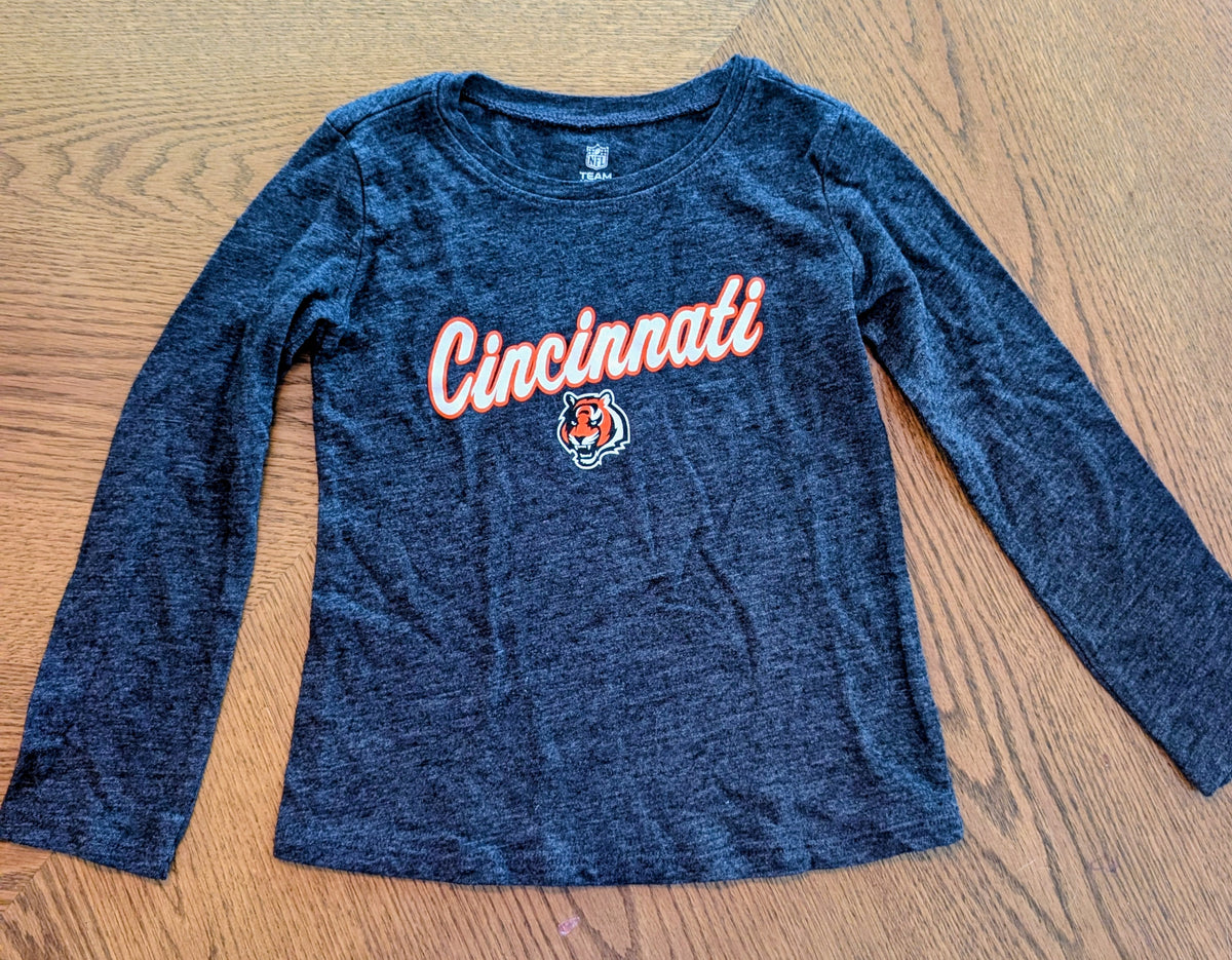 #67 Cincinnati Bengals Long-Sleeve Shirt Size 5T