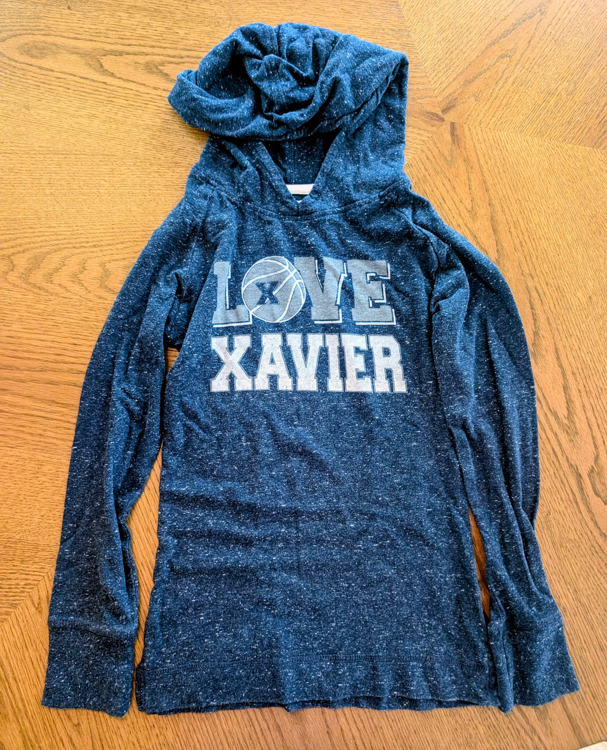 #67 Xavier Youth Small (5/6) Long-Sleeve Hooded Shirt