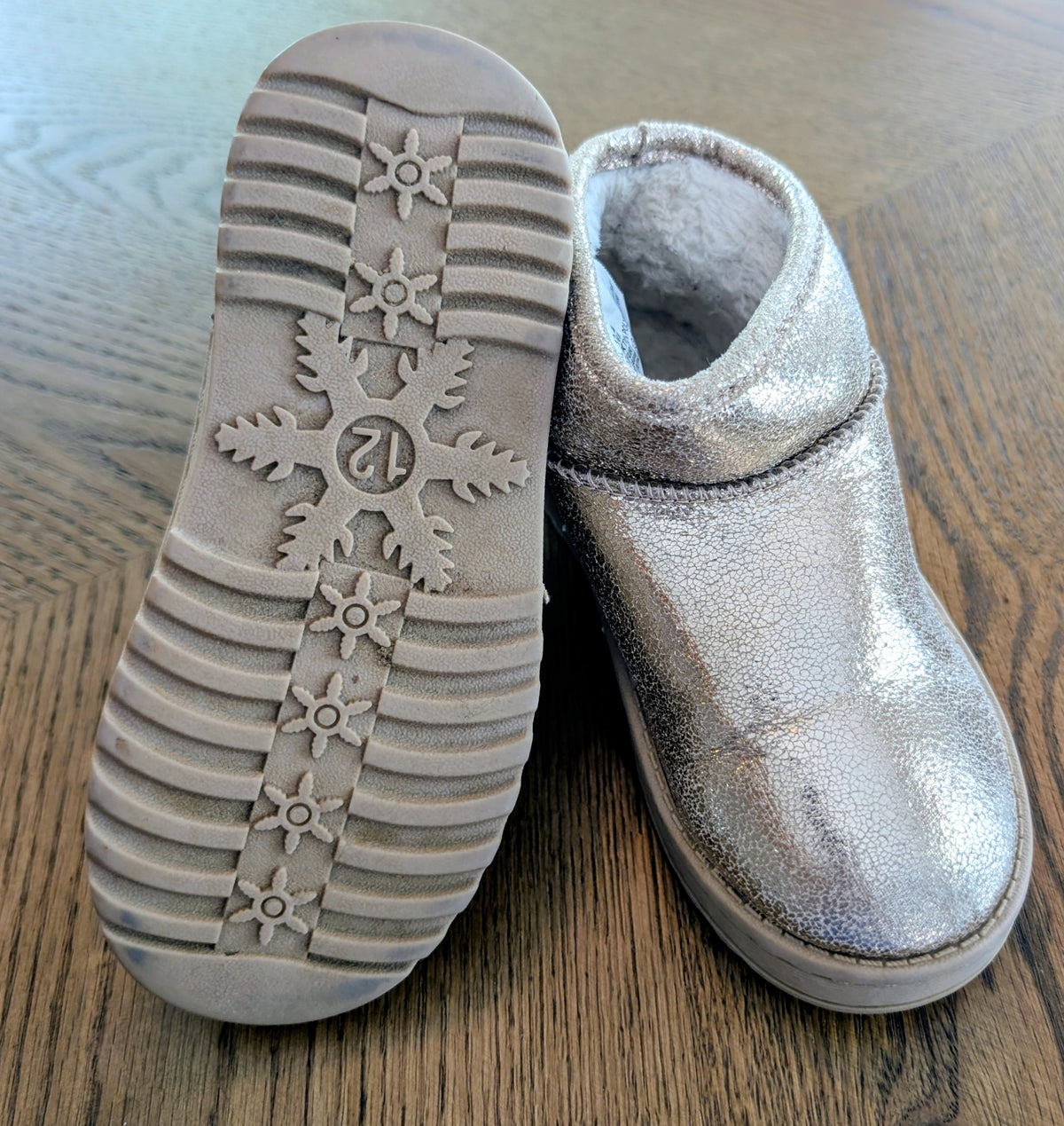 #67 Sparkle Ankle Boots Size Big Kid 11
