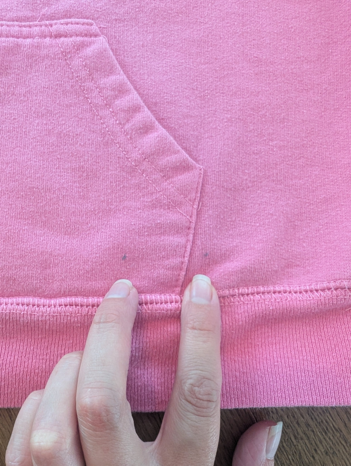 #67 Pink Xavier University Hoodie Size 5/6T