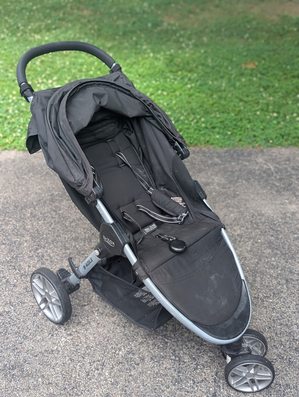 Seller 120, GUC Britax B Agile Stroller & Tray