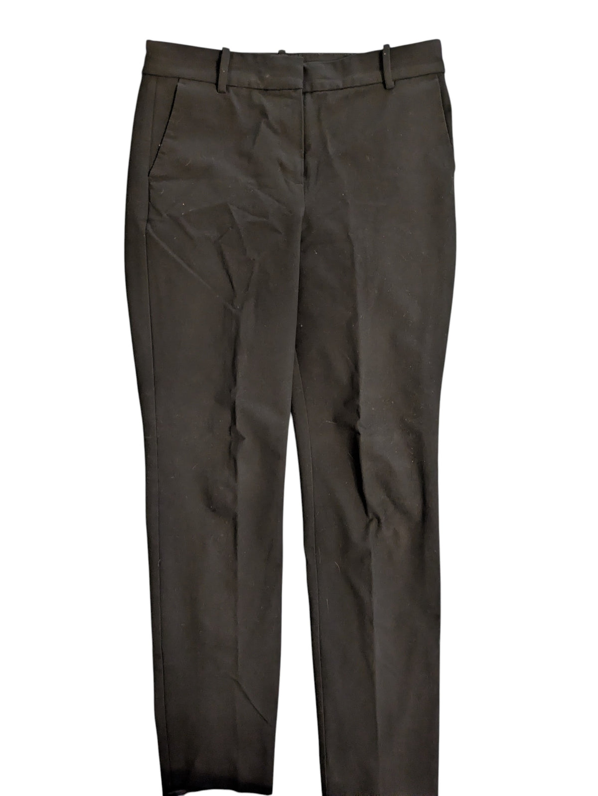 #52 J Crew Womens Size 8 Black Ruby Full-Length Pant