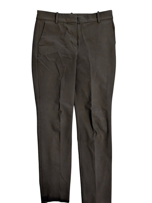 #52 J Crew Womens Size 8 Black Ruby Full-Length Pant