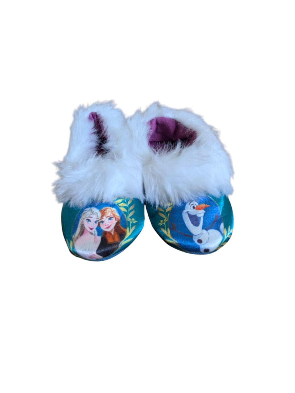 #52 Disney girls size 7/8 Frozen Slippers