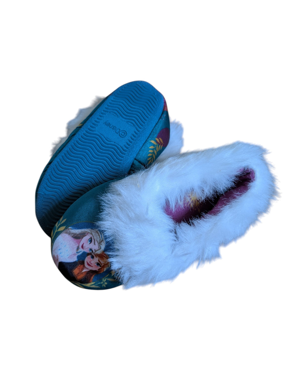 #52 Disney girls size 7/8 Frozen Slippers