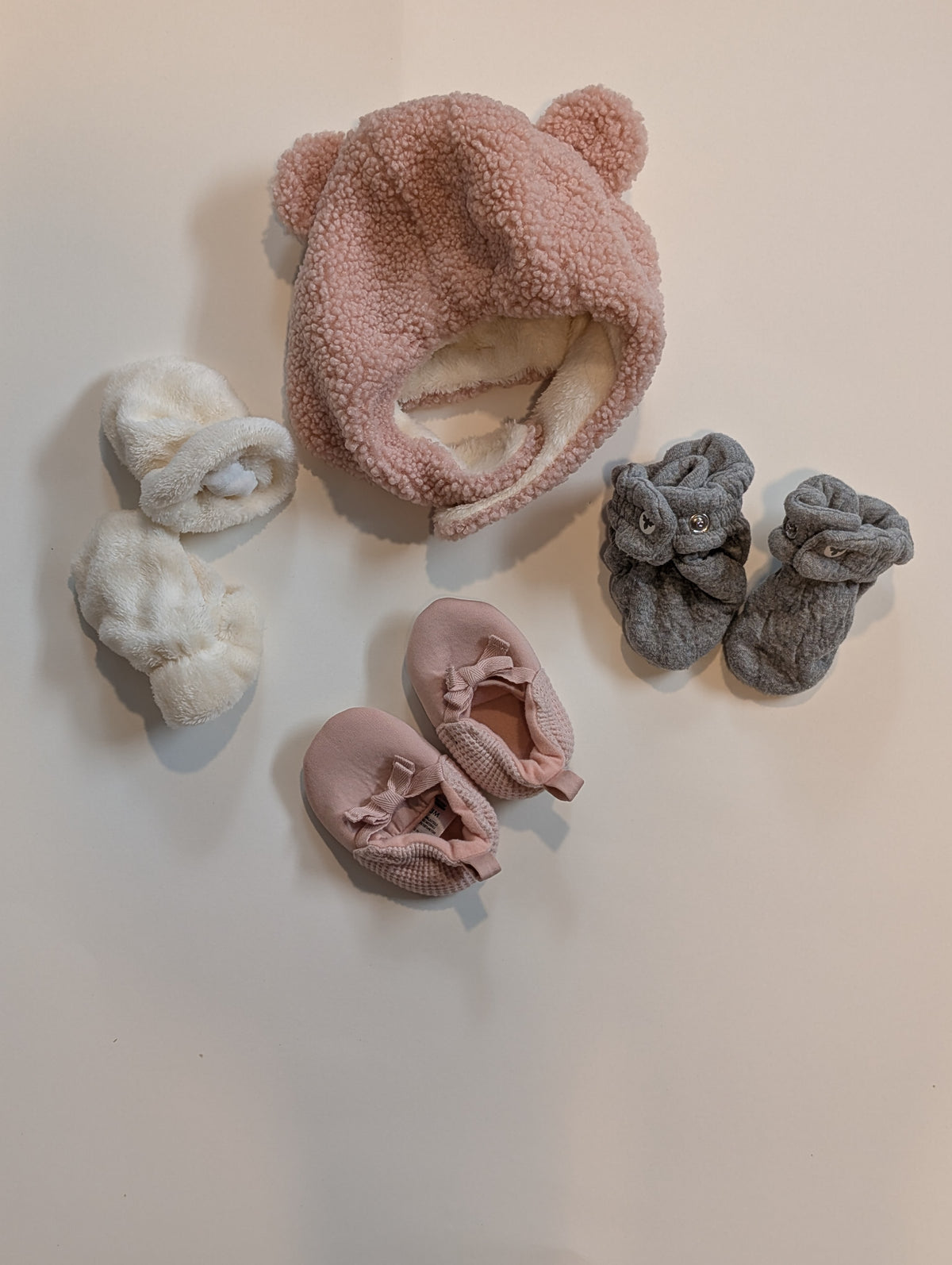 #11 Winter Bundle (Amazon/Burt's Bees/Target) Hat, Mittens, Booties, Shoes