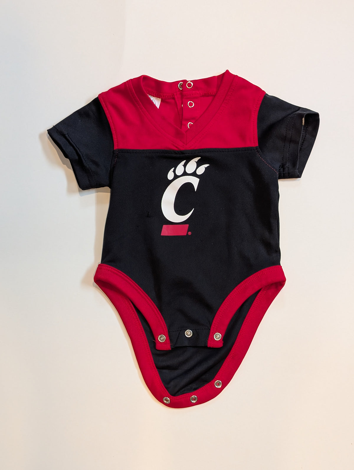 #11 Rivalry Threads University of Cincinnati Jersey Onesie, 3-6M