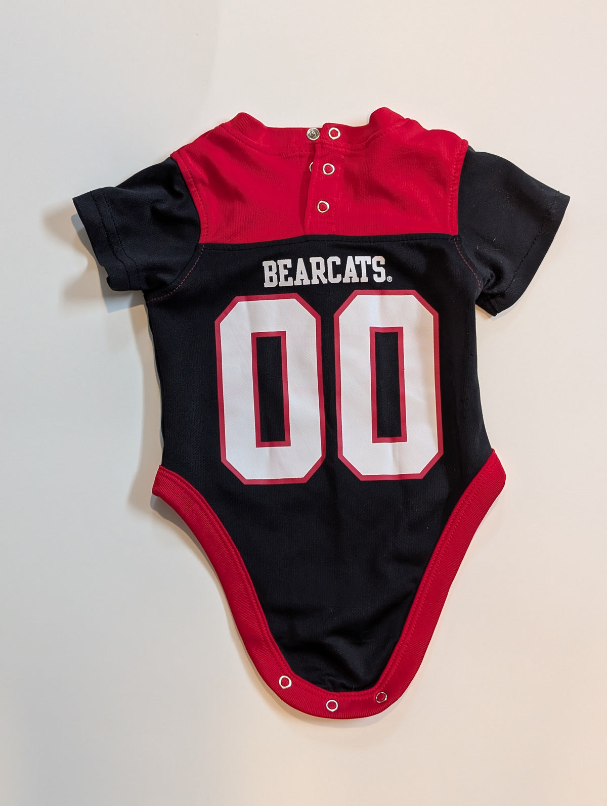 #11 Rivalry Threads University of Cincinnati Jersey Onesie, 3-6M