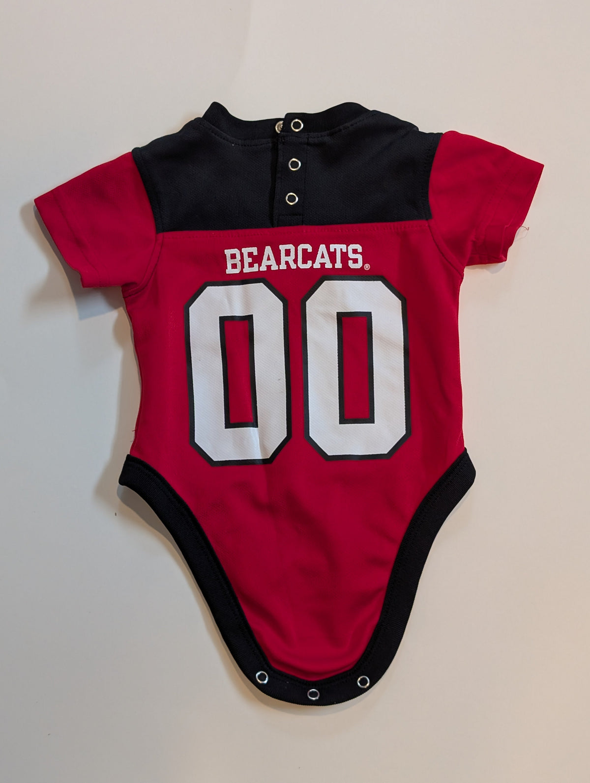 #11 Rivalry Threads University of Cincinnati Jersey Onesie, 3-6M