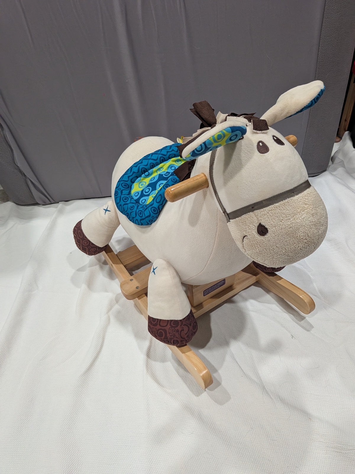 Seller 2. B. Toys Plush Rocking Horse