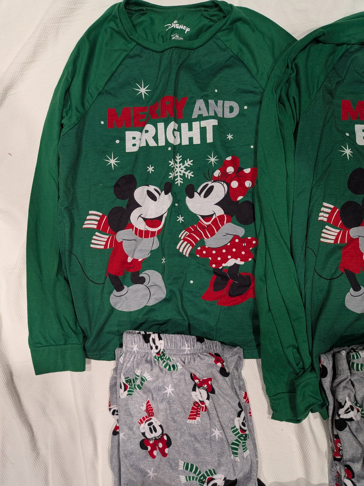 Seller 2. Family Micky Mouse Christmas pajamas, 12 month, 3T, Mens Large and Womens Med