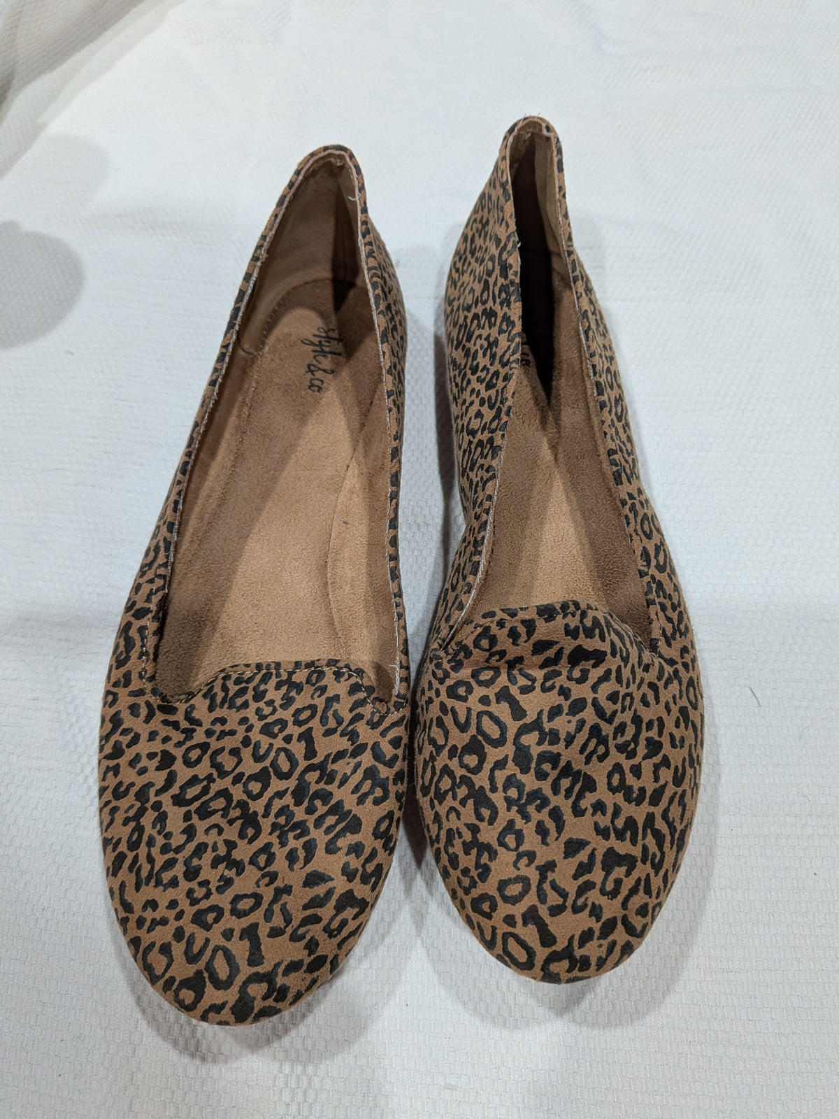Seller 2. Style and Co. Cheetah print flats, size 9.5