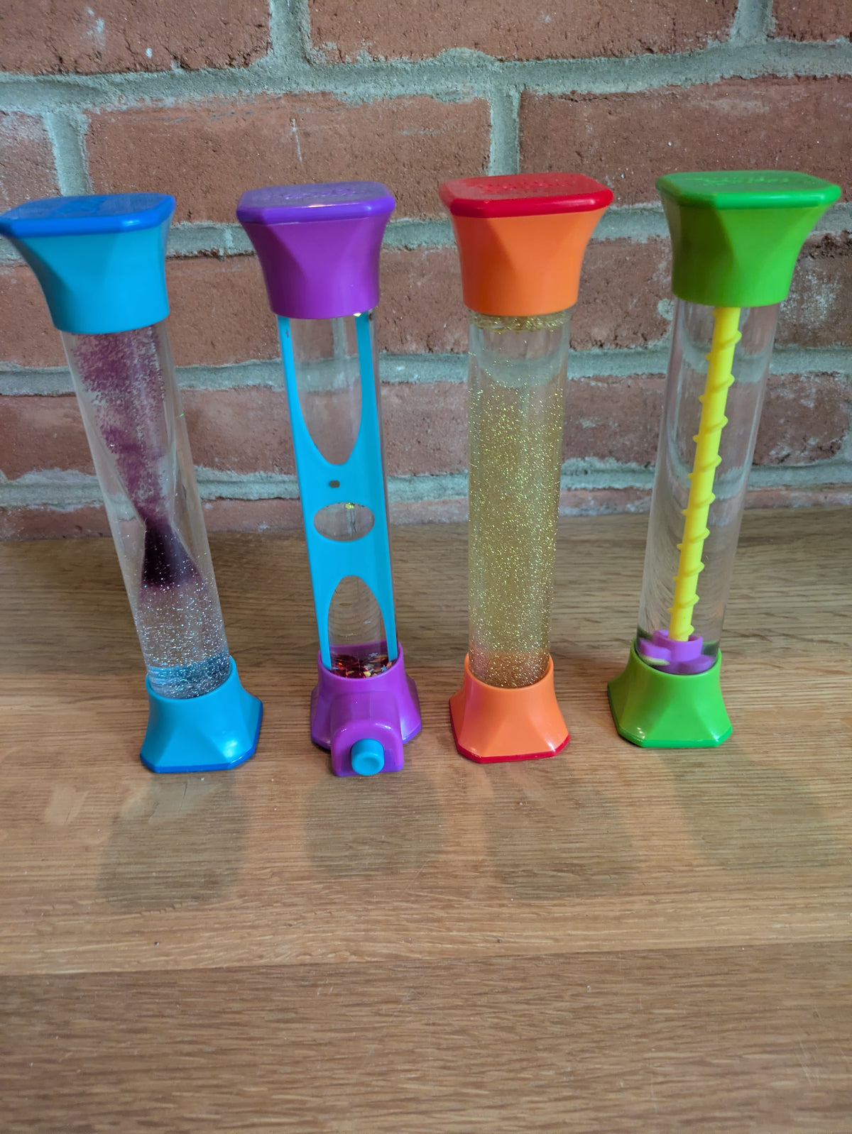 #52 Learning Resources Sensory Fidget Tubes (Set of 4)