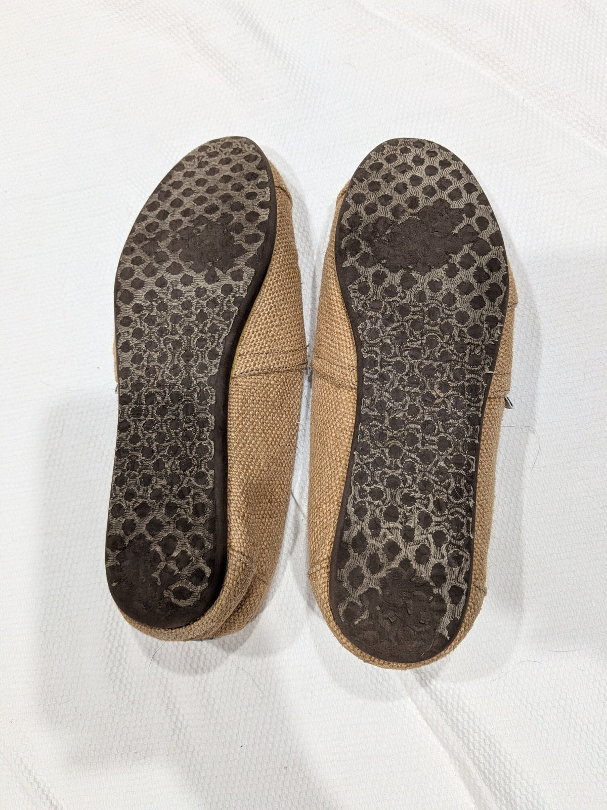 Seller 2, Toms burlap shoes, womens size 8.5