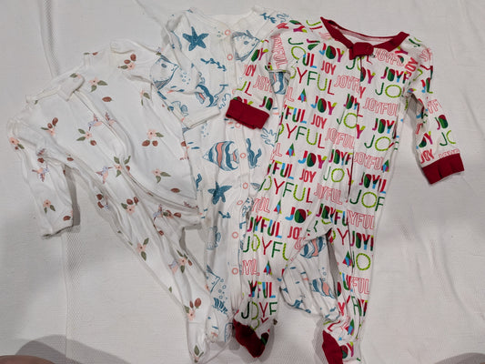 Seller 2. Carters and wondershop girls footies, 6 months