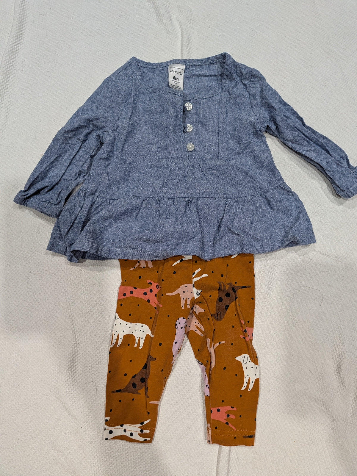 Seller 2. Carters girls size 6 months fall outfit