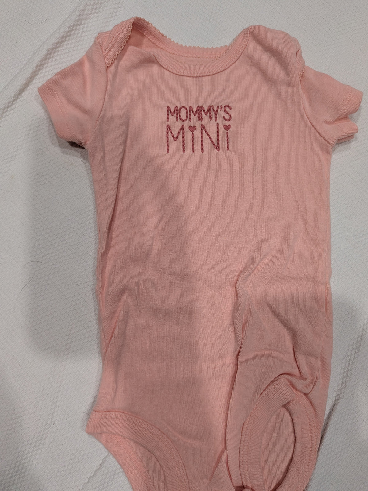 Seller 2. Child of Mine and Garanimals, Girls, onesies 6 months