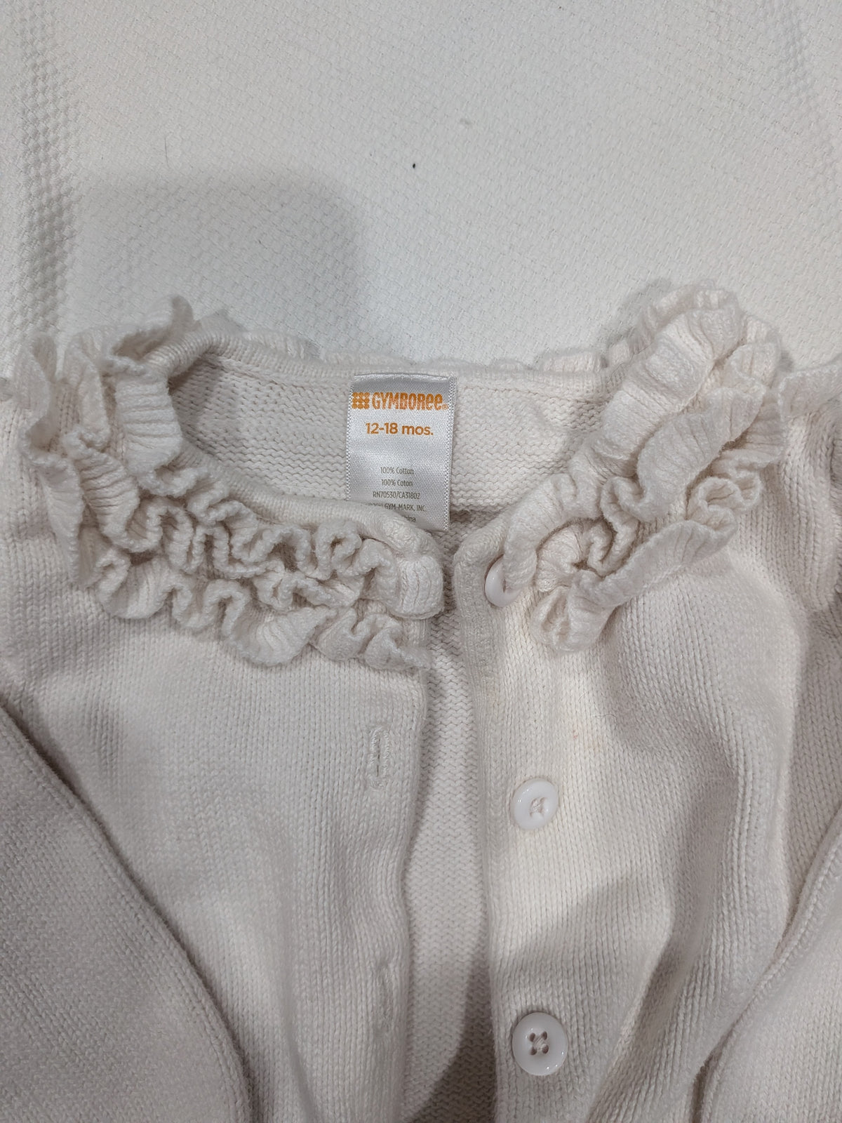 Seller 2. Gymboree girl 18 month cardigan