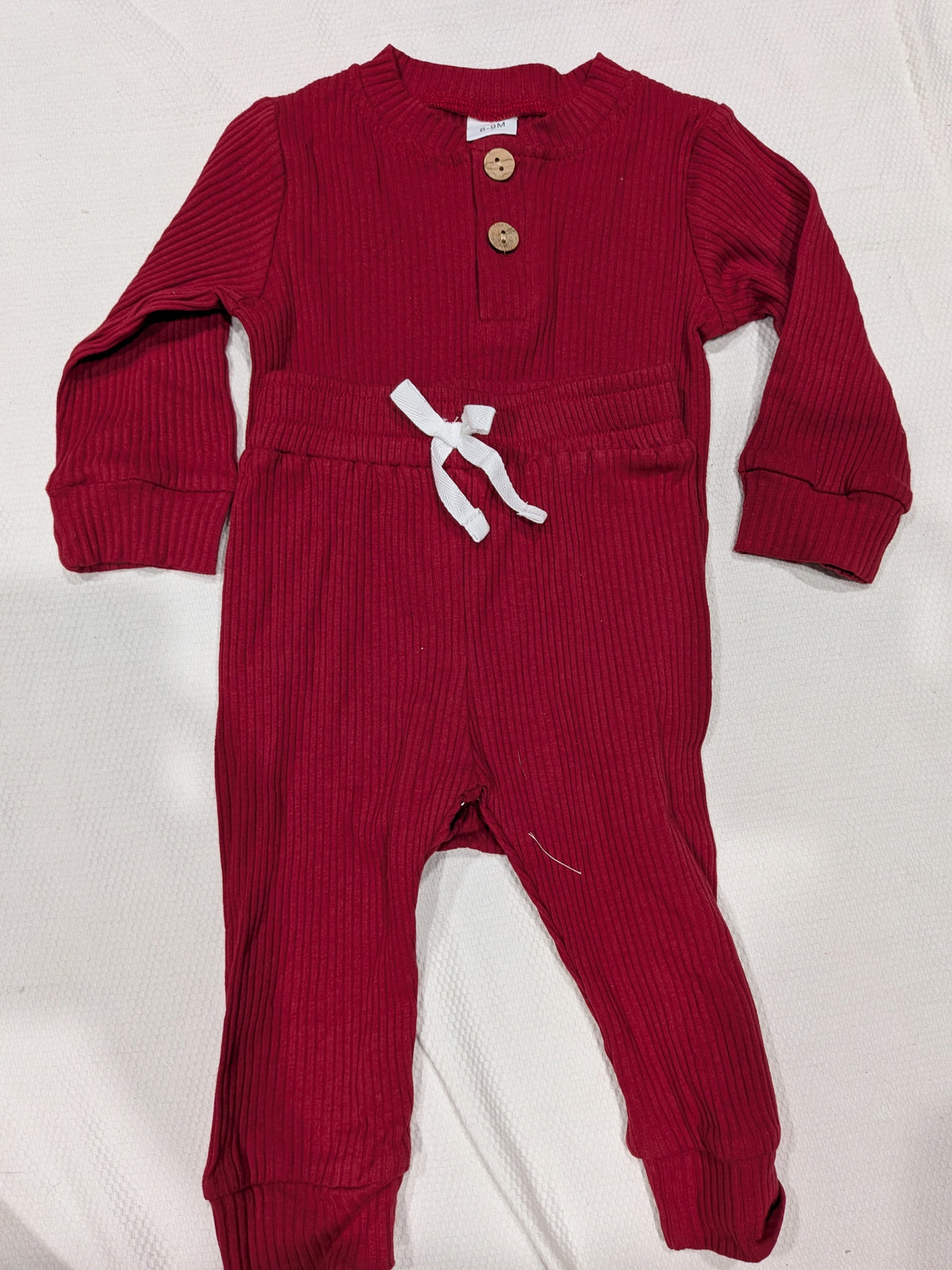 Seller 2. Boys 9 month red outfit