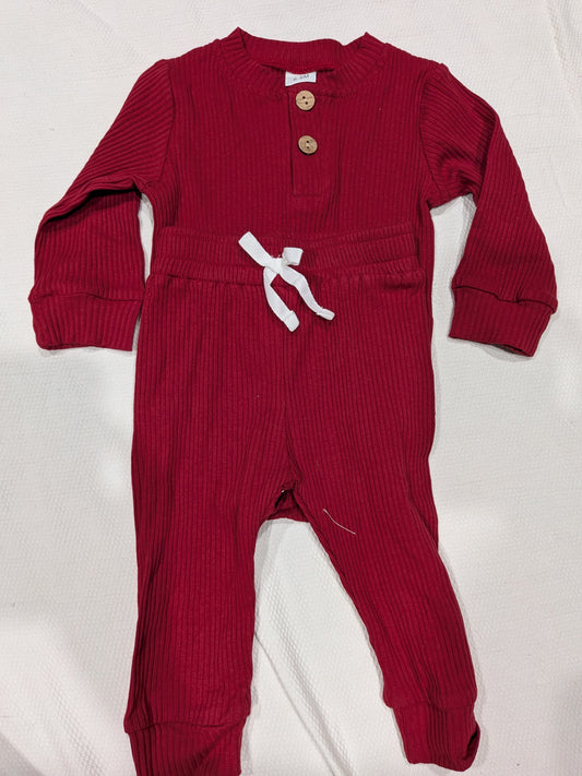 Seller 2. Boys 9 month red outfit