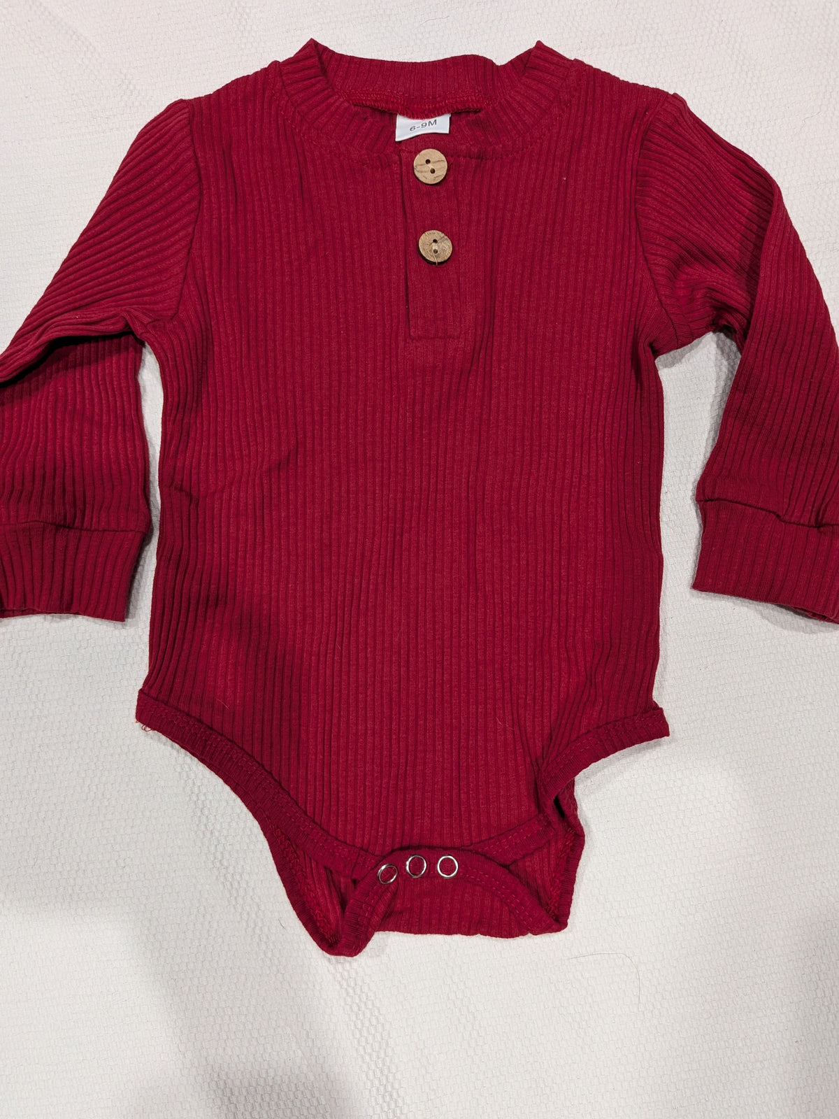 Seller 2. Boys 9 month red outfit