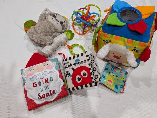 Seller 2. Bundle of baby toys and baby cloth books