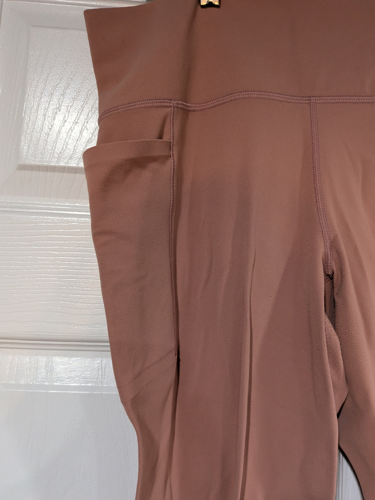 Seller 2. Athleta pink capri leggings womens size large