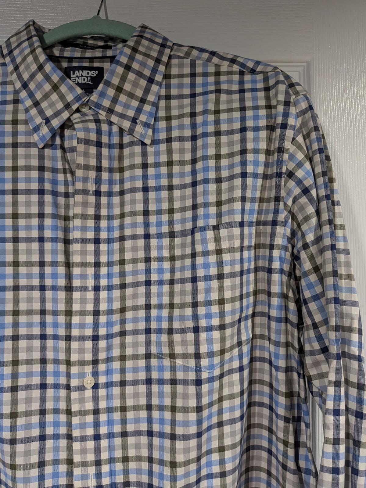 Seller 2. Lands End Mens dress shirt size large