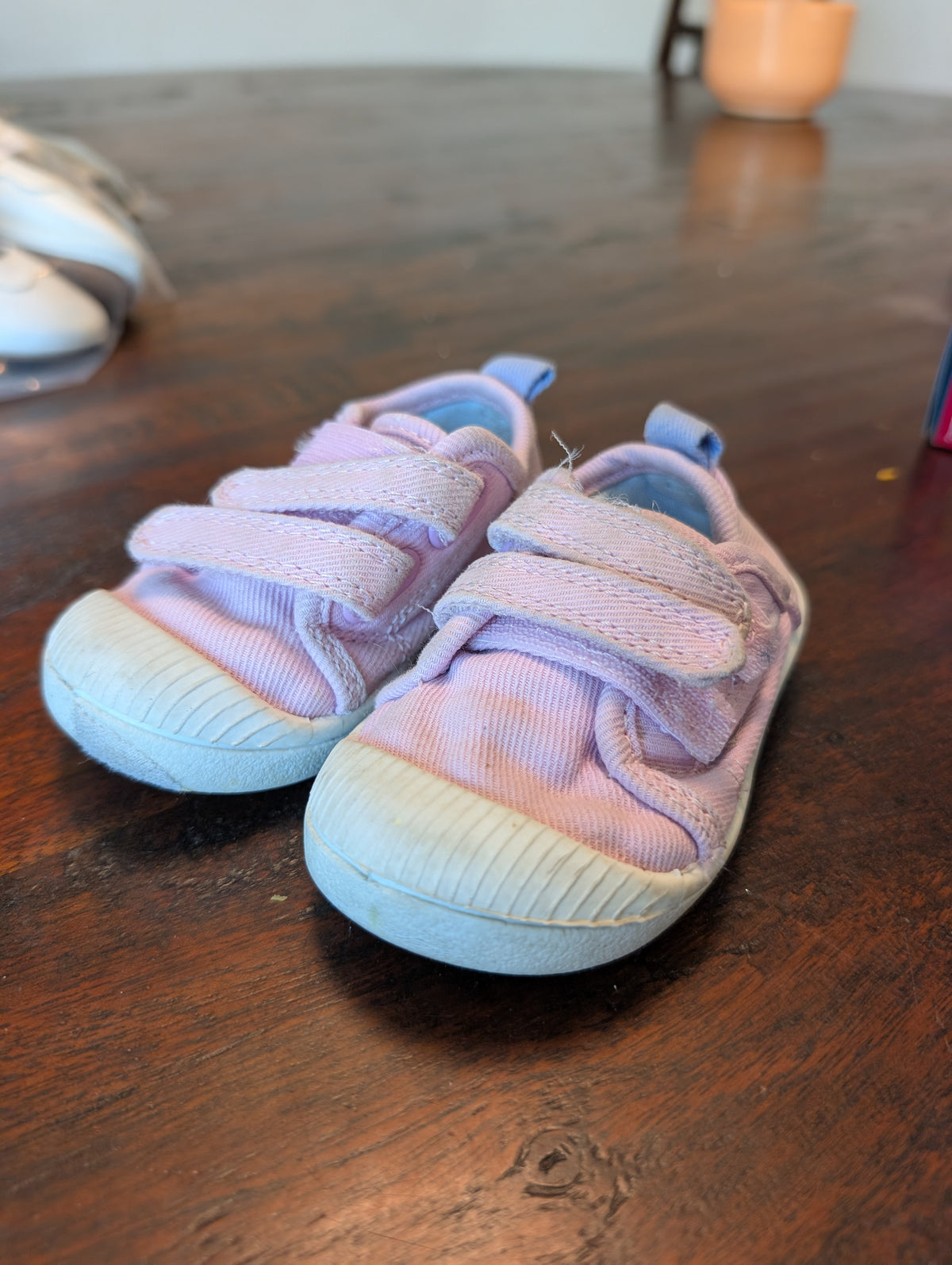 Seller 123 - Pink Velcro Tennis Shoes Size 4